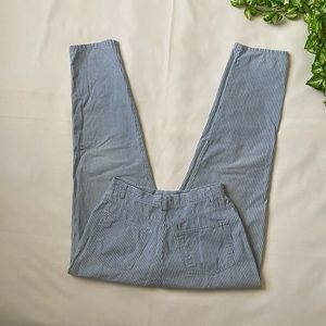 Vintage Ginham High Waisted Tapered Pants